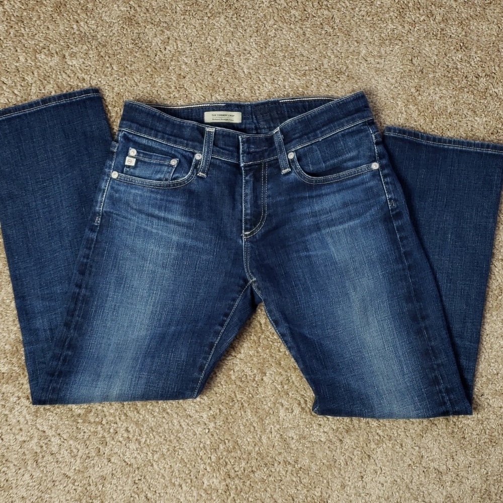 AG Adriano Goldschmied The Tomboy Crop 26 R - Picture 1 of 8